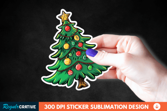 Download Christmas Sticker Exquisite Clipart PNG - Christmas Collection