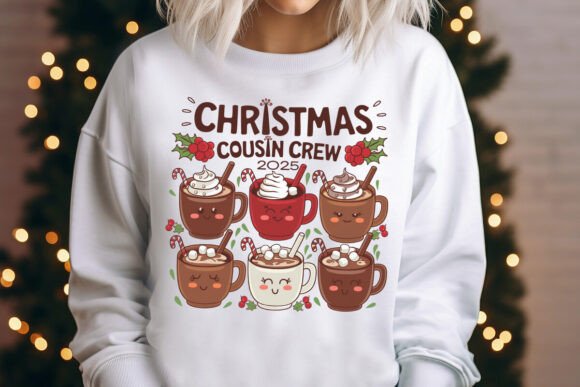 Download Christmas Cousin Crew 2025 Sublimation - Christmas Collection