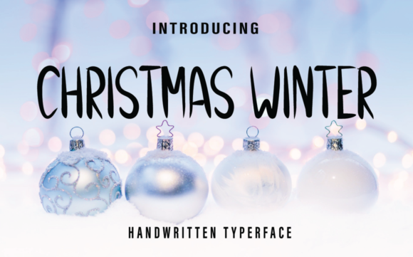 Download Christmas Winter Font - Christmas Collection
