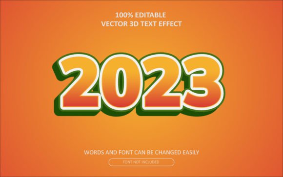 Download 2023 Happy New Year Text Style - New year Collection