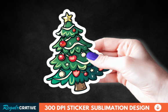 Download Christmas Sticker Exquisite Clipart PNG - Christmas Collection
